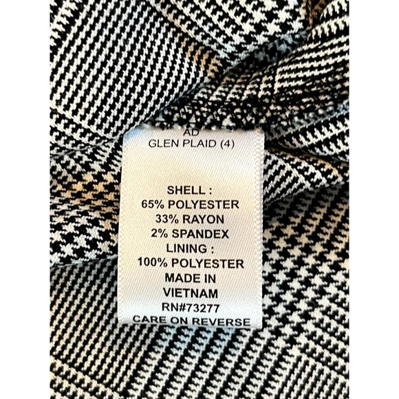 Elle Womens Fit & Flare Dress Polka Dots Boat Neck Back Zip Gray Black Size 4 - Picture 8 of 9